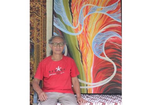 Pelukis Di Bali Ini Ungkapkan Perjalanan Spiritual Lewat Lukisan