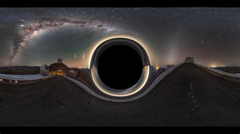 Falling Into A Black Hole In 360° Youtube