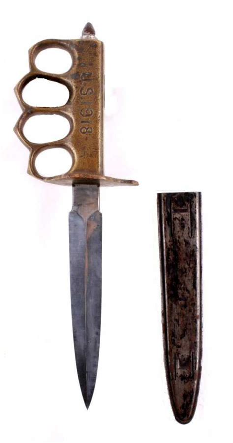 A Great War Us 1918 Mark 1 Trench Knife Aulion