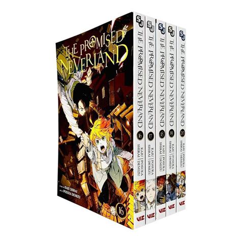 The Promised Neverland Vol 16 20 5 Books Collection Set The Book