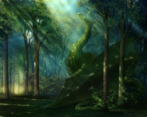 Tumblr Mythical Creatures Art Green Dragon Dragon Artwork
