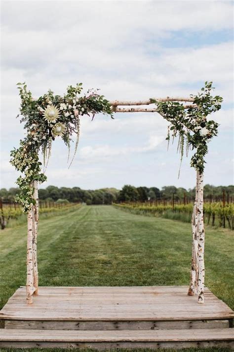 Birch Tree Wedding Decorations A Fresh And Elegant Look For Your Big
