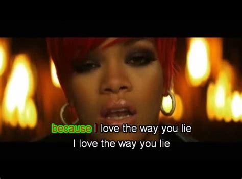 A sequel to the original eminem/rihanna collaboration love the way you lie, this song instead looks at the situation from the female perspective, with rihanna taking lead… Music Video with Lyrics added by Allan5742: Eminem Ft ...