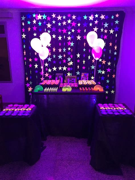 Sweet 16 Neon Party Ideas Some View A Sweet Sixteen Party As An