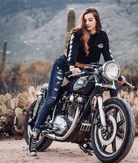 northceleres pinterest and instagram biker girl cafe racer girl bikes girls