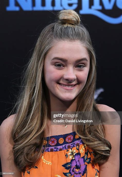 Actress Lizzy Greene Attends The Premiere Of Europacorps Nine News