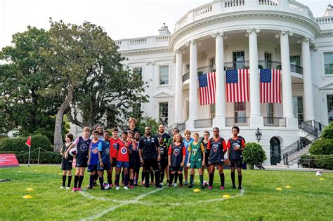 Yo Gotti Hosts Major League Soccer Youth Clinic At White House