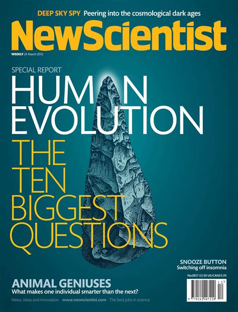 Issue 2857 Magazine Cover Date 24 March 2012 New Scientist