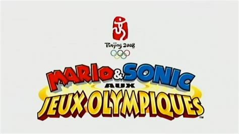 Wii Mario Et Sonic Aux Jeux Olympiques Full Intro YouTube