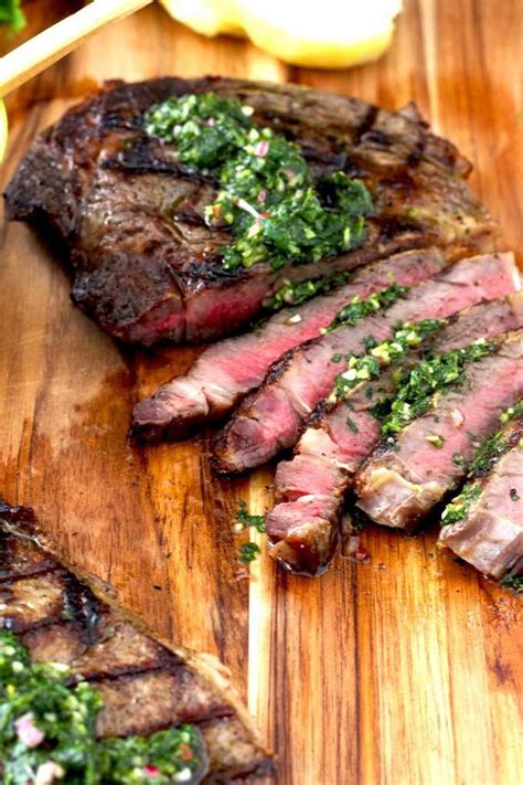Perfectly Grilled Rib Eye Steaks With The Most Delicious Flavorful