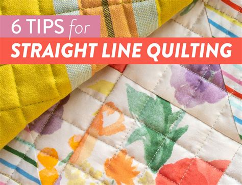 6 Tips For Straight Line Machine Quilting Aka Matchstick Quilting