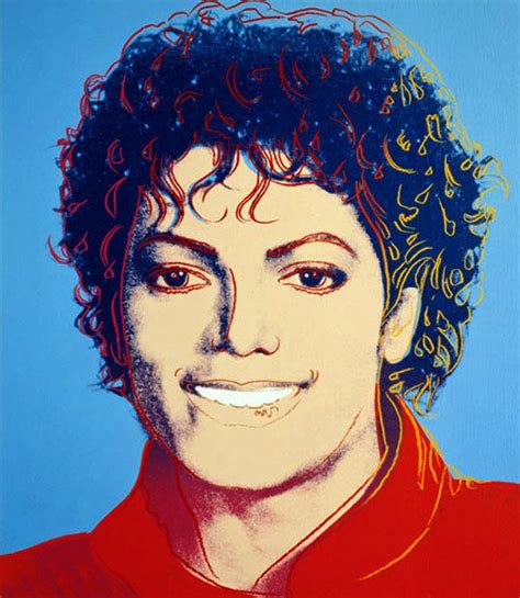 Portrait Of Michael Jackson 1984 Andy Warhol Andy Warhol Pop Art