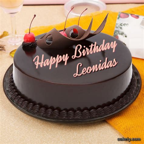 🎂 Happy Birthday Leonidas Cakes 🍰 Instant Free Download