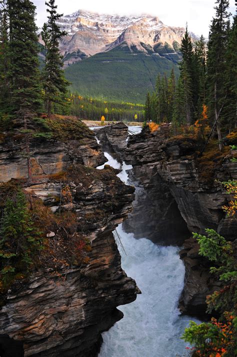 Athabasca Falls Jasper Natl Park A Photo From Alberta