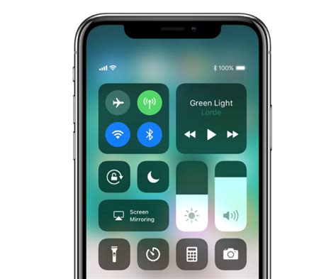 How To Access The Control Center On Iphone X