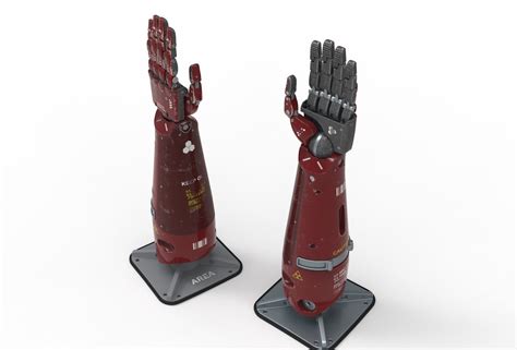 3d Robot Android Mechanical Hand Cgtrader