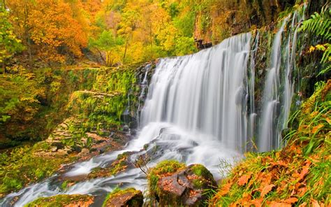 Autumn Waterfall Image Id 243573 Image Abyss