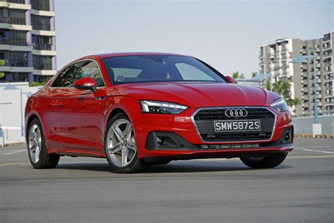Audi A5 Red Coupe