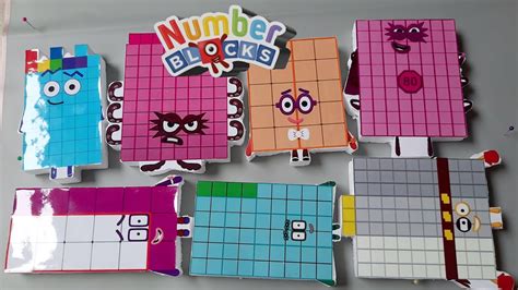Looking For Numberblocks Rainbow 57 And 88 Asmr But New Grey Background