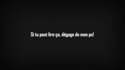 White Text On Black Background Simple Text French Humor Hd