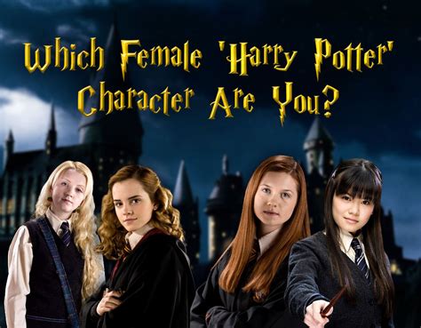 Which Female Harry Potter Character Are You Quiz Zimbio