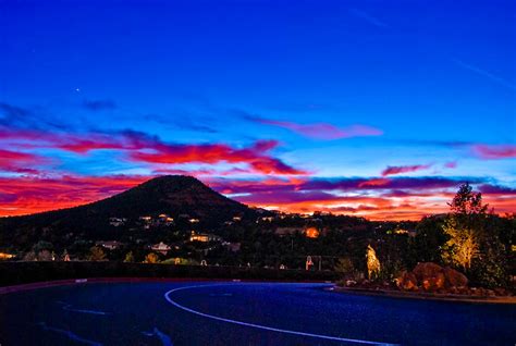 Sedona Skyline At Night Flickr Photo Sharing