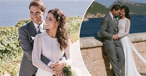 The wedding of the decade in the tennis world has played out at a spanish fortress as rafael nadal married longtime girlfriend xisca perello. Tennis star Rafael Nadal weds long-term love - and her wedding dresses were spectacular!
