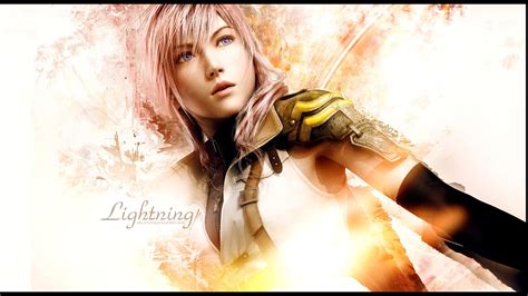 Online Crop Lightning Final Fantasy Character HD Wallpaper