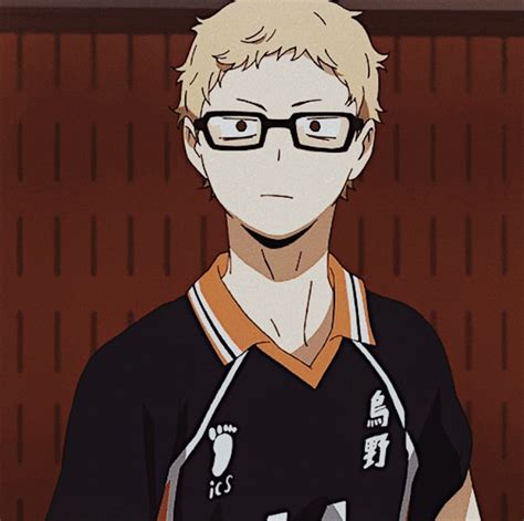 K A R A S U N O Haikyuu Anime Haikyuu Tsukishima Haikyuu