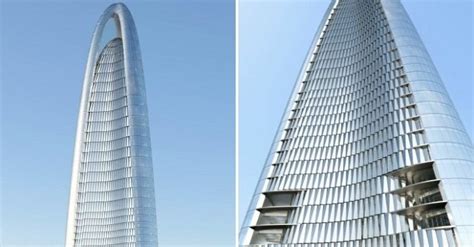 Due to airspace regulations, it has been redesigned so its height does not exceed 500 meters above sea level. Wuhan Greenland Center-AS+GG « Inhabitat - Green Design ...