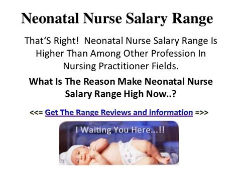 Neonatal Nurse Salary Range