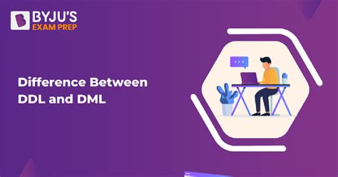 Difference Between Ddl And Dml Ddl Vs Dml