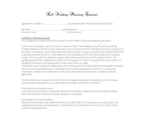 Although writing a letter of this nature may be difficult to do, you can use the same letter to send out. 12+ Wedding Service Templates - Free PDF, DOC Format ...