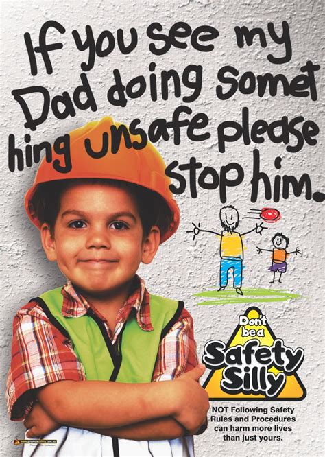 If You See My Dad Safety Posters Promote Safety Workplace Safety