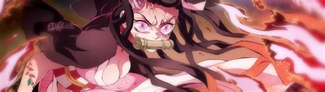 1400x400 Resolution Nezuko Kamado Angry Art 1400x400 Resolution