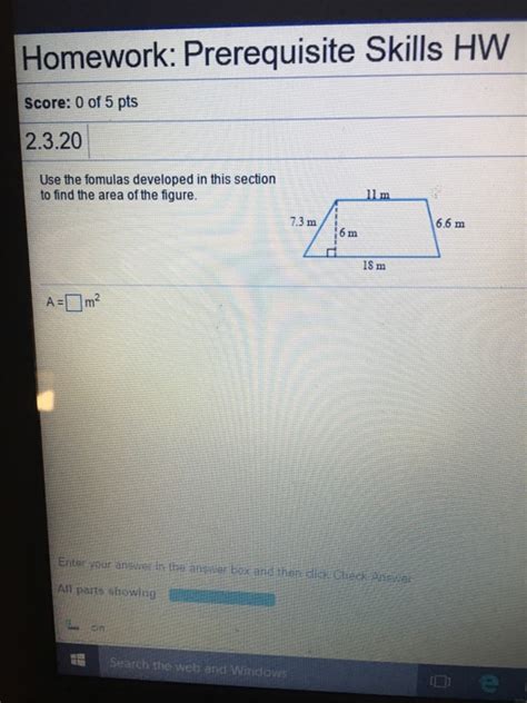Solved Use The Formula Developed In This Section To Find The