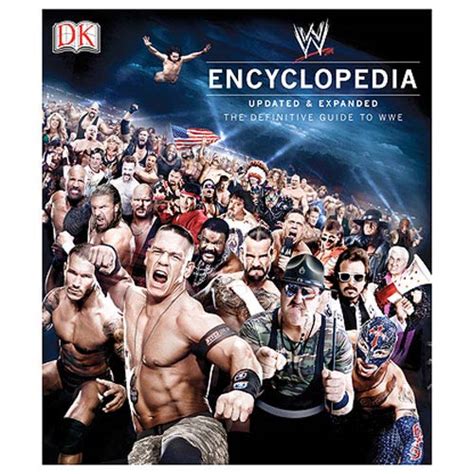 Wwe Encyclopedia Hardcover Book Dk Publishing Sports Wrestling