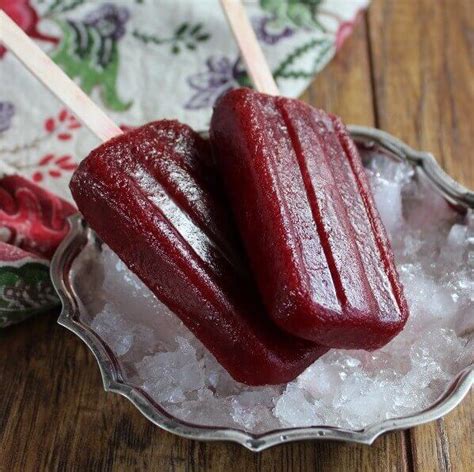 Cranberry Cherry Popsicles Recipe Vegan In The Freezer