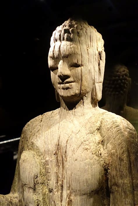 Filebuddha Statue 4th 6th Century View 2 Wood National Museum Of
