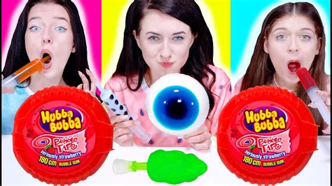 Asmr Candy Race With Most Popular Tik Tok Candy Eating Sounds Mukbang Youtube