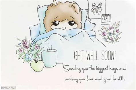 Everyday Get Well Soon Card Write Wishes On Get Well Cards