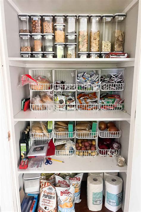 Pantry Organization Containers Open Edutalk