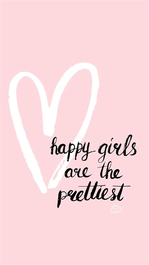 Happy Girls Quotes Wallpapers Wallpaper Cave