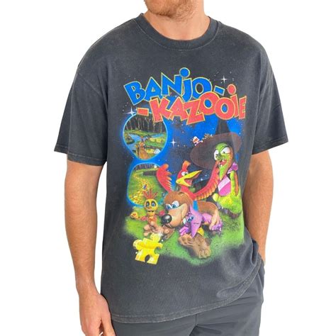 Vintage Banjo Kazooie T Shirt Uncle Reco