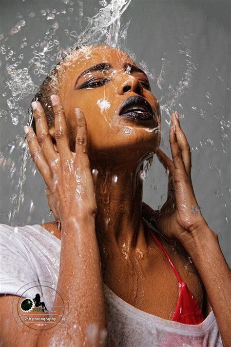 Model Shoots African Beauty Model Carnival Face Paint