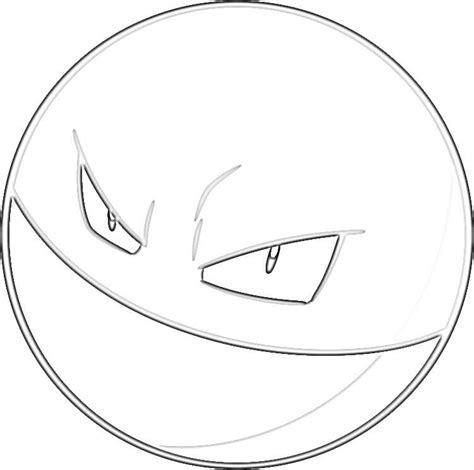Voltorb Pokemon Coloring Page Voltorb Coloring Pages Printable