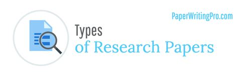 Discover And Learn About Different Types Of Research Papers
