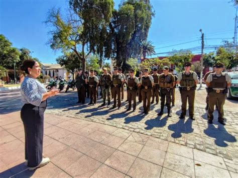 Realizan Ronda Masiva De Carabineros En Pe Aflor El Comunicador