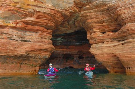 One Of The Most Popular Areas To Sea Kayak On Lake Superior And The