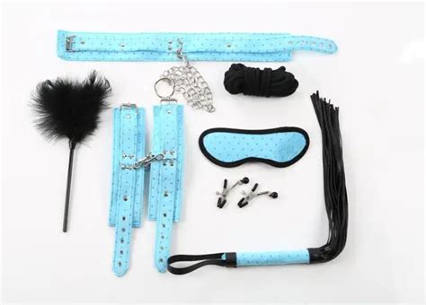 Pcs Erotic Handcuffs For Sex Accessories Rope Strapon Couples Adult Games Paddle Bdsm Collar